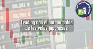 El patrón doble de las velas japonesas
